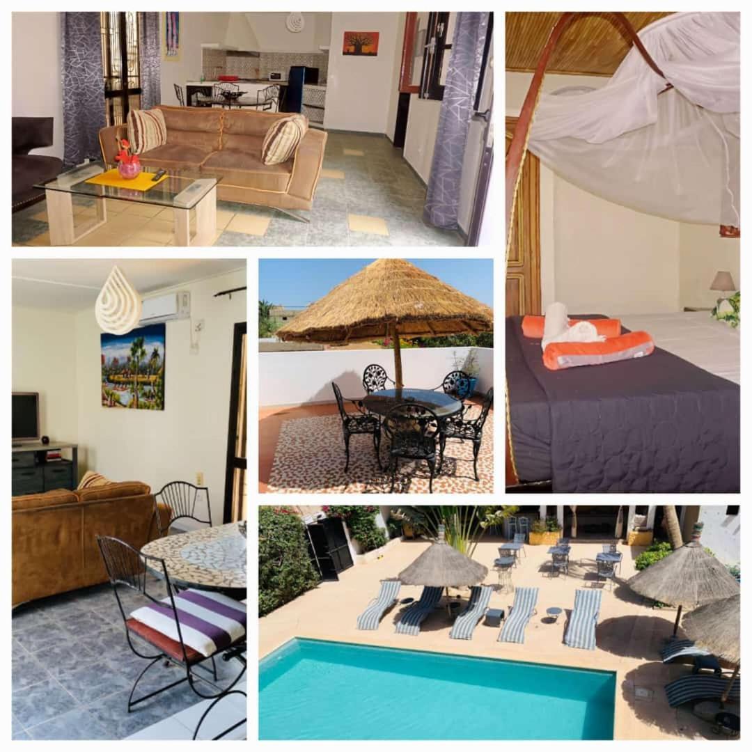 Riad côté jardin Saly Portudal Exterior foto