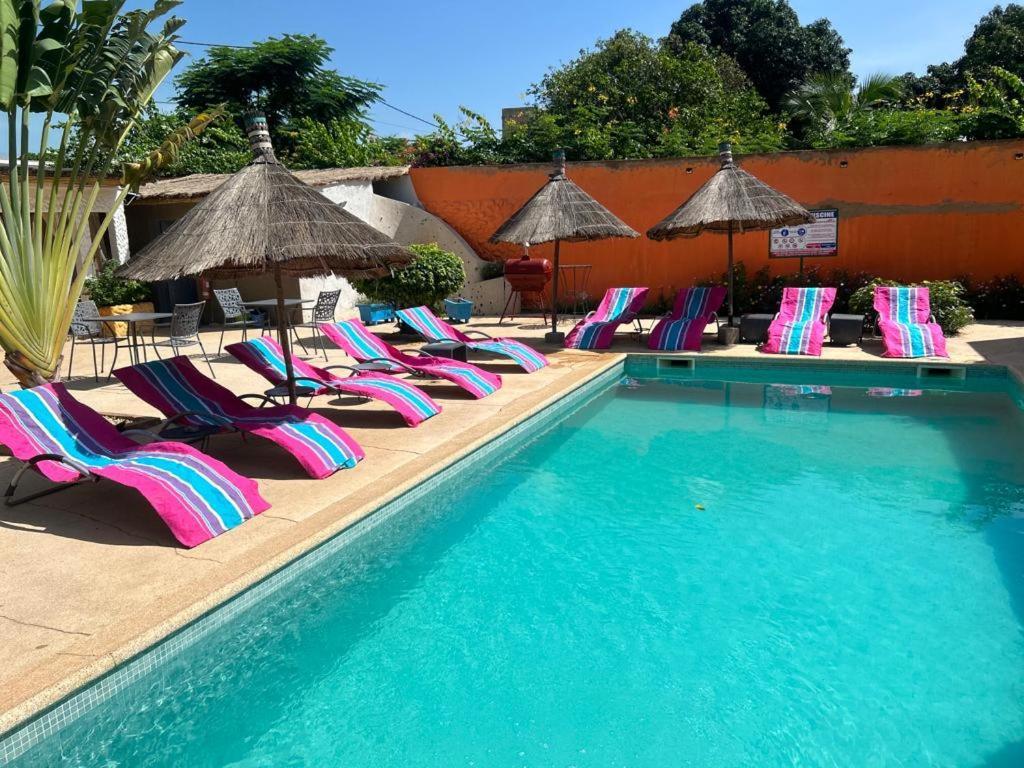 Riad côté jardin Saly Portudal Exterior foto